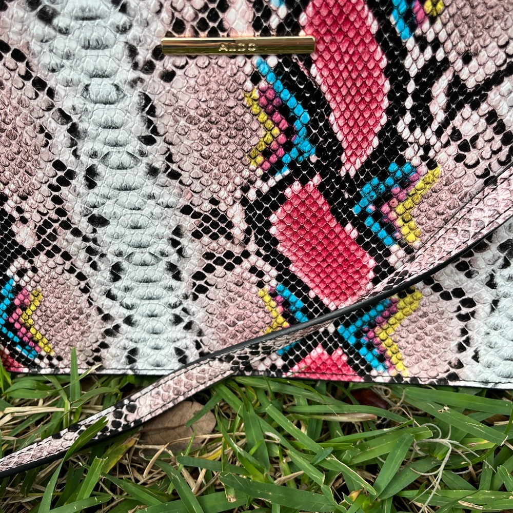 Aldo Python Multicolor Textured Crossbody - Picture 10 of 12